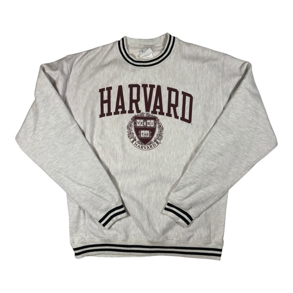 Champion Other - Champion Harvard Sweatshirt Mens L Gray Reverse Weave Crewneck Pullover Classic‎